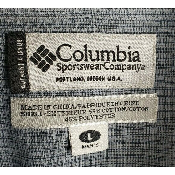 Columbia Authentic Issue Sportswear Short Sleeve Button-Down Shirt – Soft - Picture 4 of 11